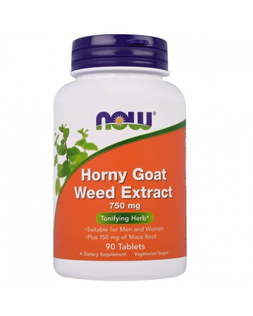 Now Horny Goat Weed 750 mg 90 caps